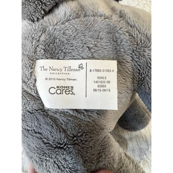 Kohl's Cares Gray Elephant Stuffed Animal You're Here For A Reason Nancy Tillman - Picture 4 of 8